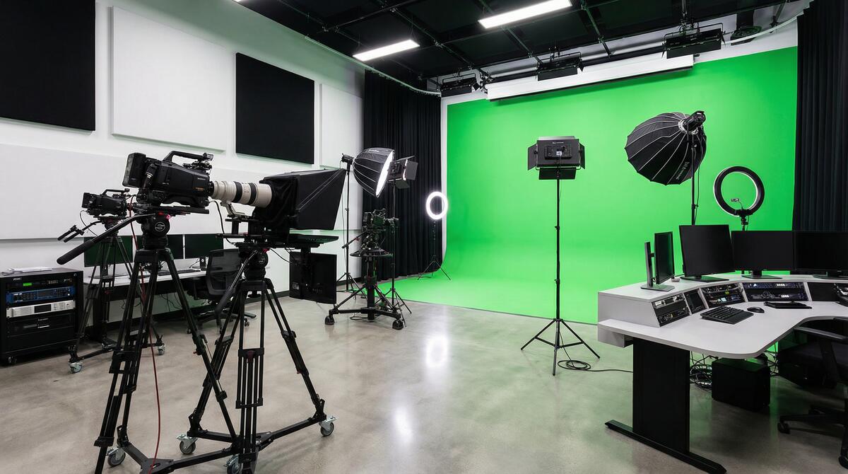 黄色仓库专业摄影棚